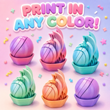 3D printable slime ball in multiple filament colors