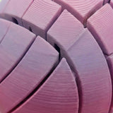 Close up texture of the 3D printed fidget ball