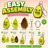 Easy assembly keychain 3D print models